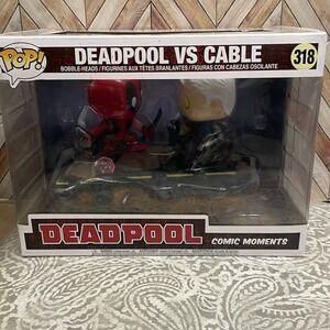 Funko POP! Marvel Deadpool‎ vs Cable #318 Vinyl Figure marvel comic moments